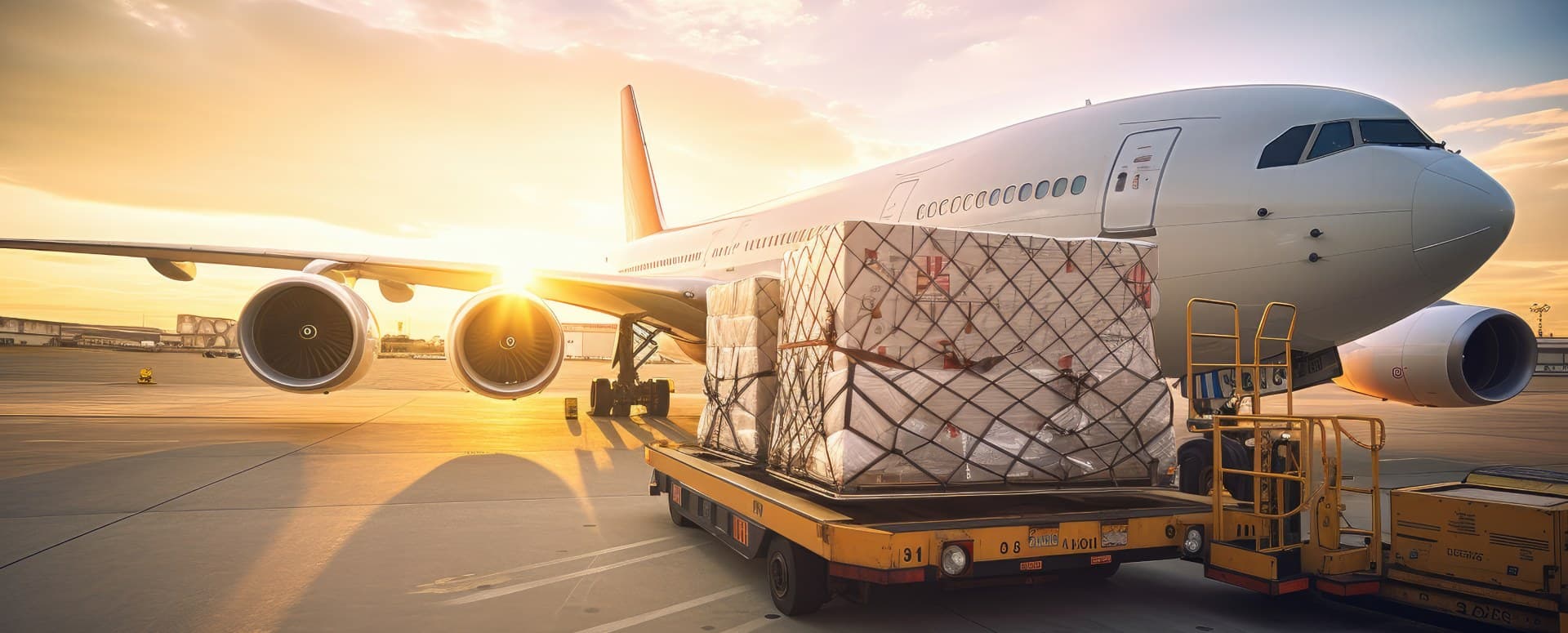 Air freight and global shipping